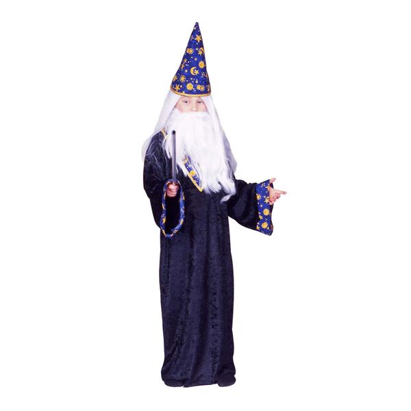 Picture of RG Costumes 90323-S Black Magic Wizard Boy Costume - Size Child-Small