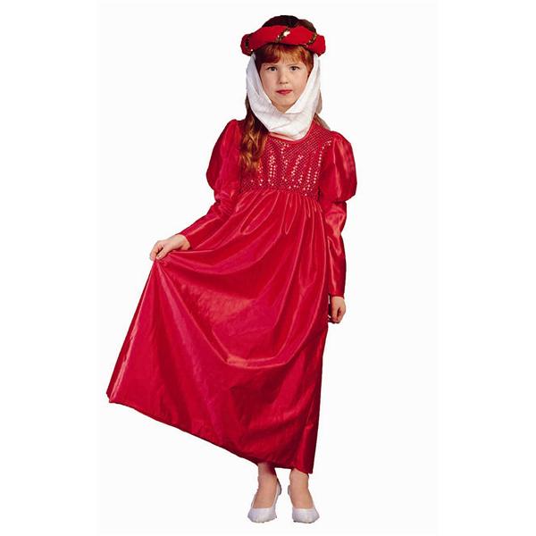 Picture of RG Costumes 91144-BL-S Renaissance Maiden Blue Costume - Size Child-Small