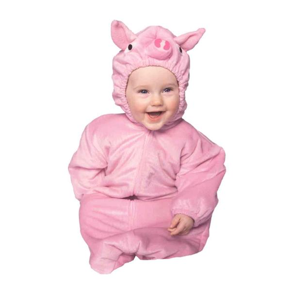 Picture of RG Costumes 70118 Pink Piggie Bunting Costume - Size Newborn