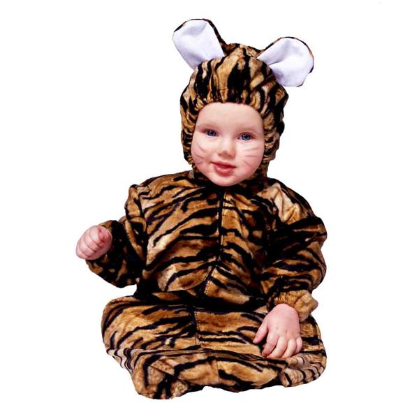 Picture of RG Costumes 70137 Little Tiger Bunting Costume - Size Newborn
