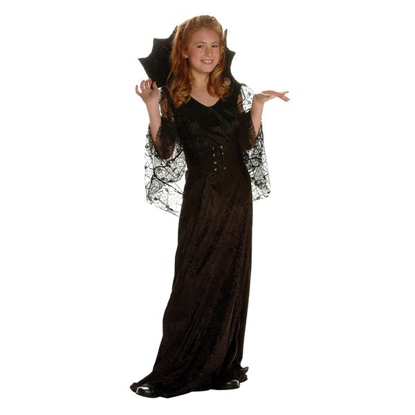 Picture of RG Costumes 91334-M Darkness Girl Costume - Size Child-Medium