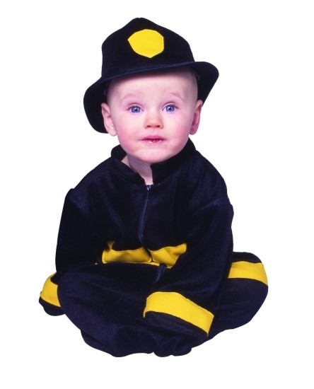 Picture of RG Costumes 70191 Little Fire Hero Bunting Costume - Size 0-6 Months