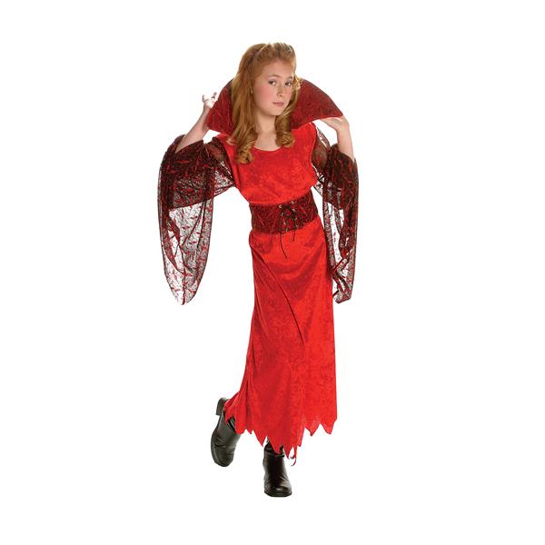 Picture of RG Costumes 91485-L Vampiress Costume - Size Child-Large
