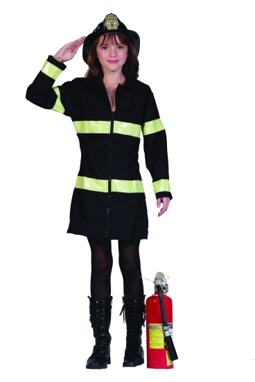 Picture of RG Costumes 91491-S Fire Heroine Girl Costume - Size Child-Small