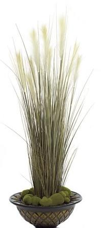 Picture of Autograph Foliages A-60775 - 58 Inch PVC Plume Grass - Natural