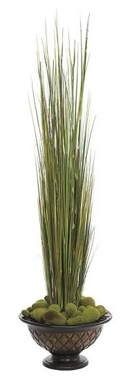 Picture of Autograph Foliages A-83820 - 6 Foot PVC Grass Plant - Green-Brown