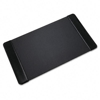 Picture of Artistic 413861 Executive Desk Pad with Leather-Like Side Panels  36 x 20  Black