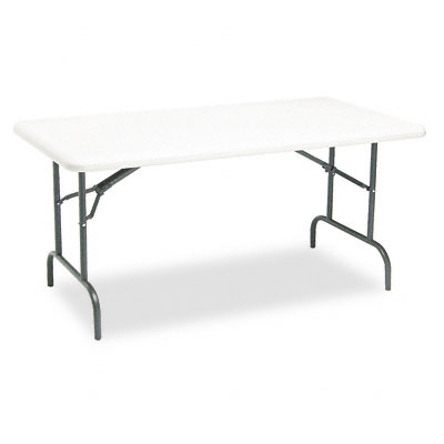 Iceberg 65213 Indestruc-Tables Too 1200 Series Table  Rectangular  60w x 30d x 29h  Platinum -  Iceberg Enterprises