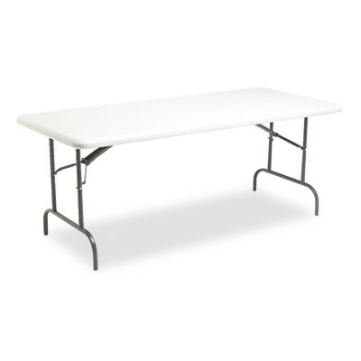 Iceberg 65223 Indestruc-Tables Too 1200 Series Table  Rectangular  72w x 30d x 29h  Platinum -  Iceberg Enterprises