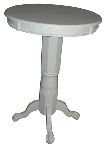 Picture of Boraam 71442 Florence Pedestal Pub Table - White