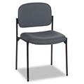 Basyx VL606VA19 Armless Guest Chair Charcoal Gray Basyx VL606VA19 Armless Guest Chair Charcoal Gray