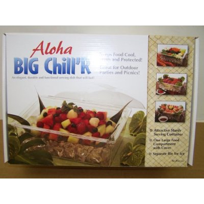 20 20 Aloha Big Chill R Clear Serving Dish - Acrylic