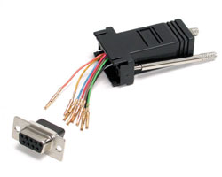 Picture of Startech GC98FF Adapter DB9F to RJ45F