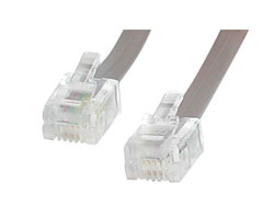 Picture of Startech RJ25FT 25 FT RJ11 4 Wire Phone Cable M-M