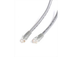 Picture of Startech C6PATCH15GR 15 ft Gray Molded Category 6 Patch Cable - ETL Verified