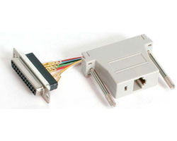 StarTech. com GC258FF DB25 to RJ45 Modular Adapter - F/F