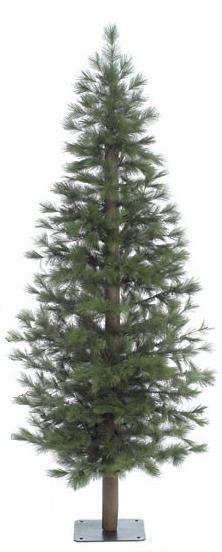 C-874 - 7 Foot Bristle Pine Tree - Green