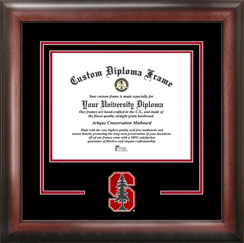 Stanford University Spirit Diploma Frame