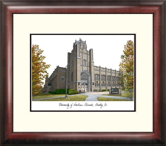 Picture of Campus Images CO996R Solid Wood Frame University of Northern Colorado Alumus