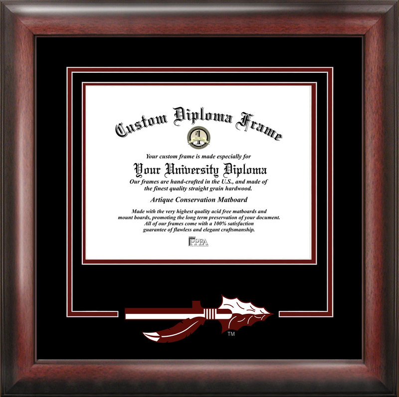 Florida State University Spirit Diploma Frame