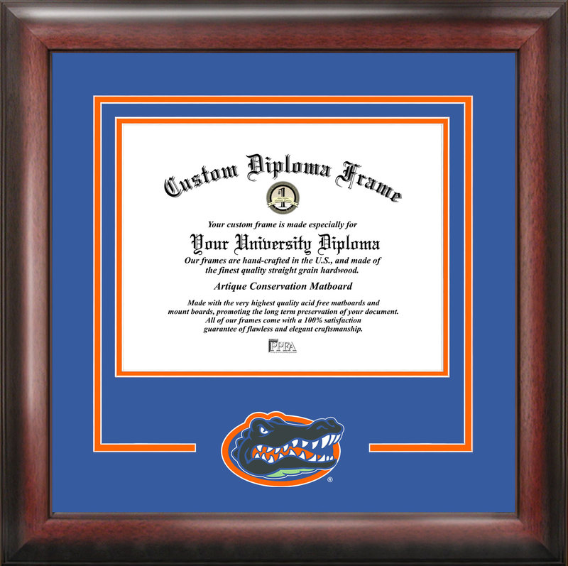 University of Florida Spirit Diploma Frame