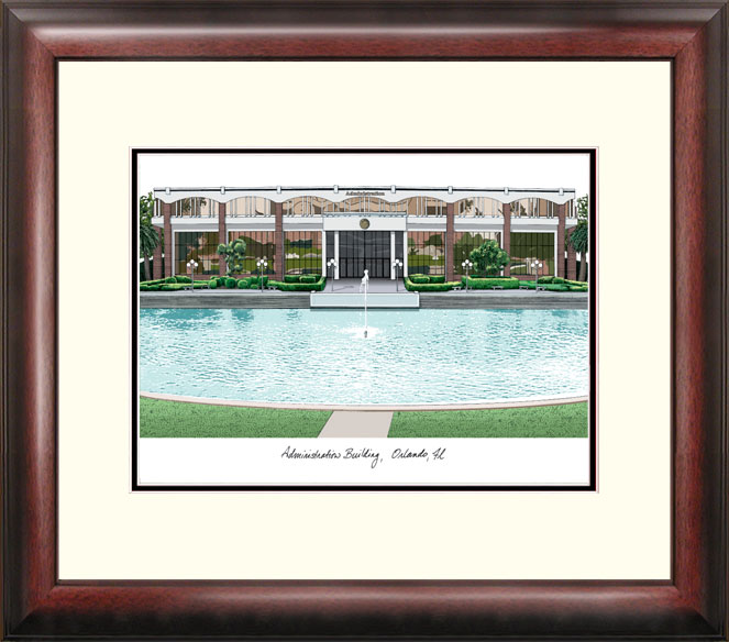 Picture of Campus Images FL998R 18&quot;x 24&quot; University of Central Florida Alumnus with Black Edge and Double Matting