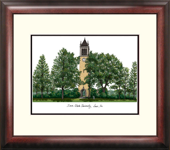 Picture of Campus Images IA998R Iowa State University Alumnus Framed Lithograph