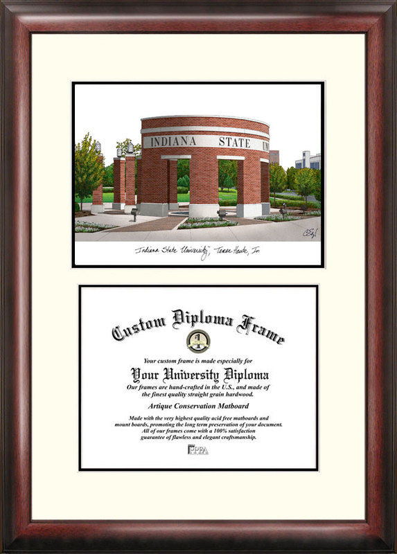 IN986V Indiana State University Scholar Frame