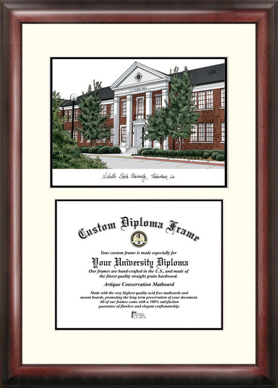Nicholls State University Scholar Frame