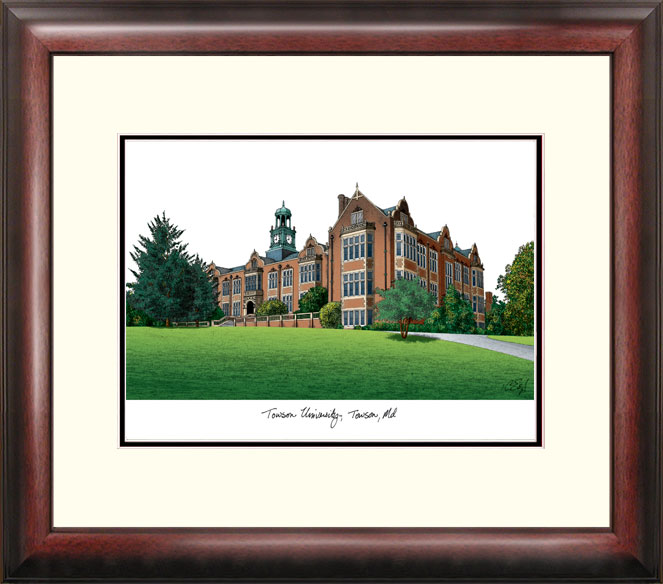 18" X 14" Towson University Alumnus