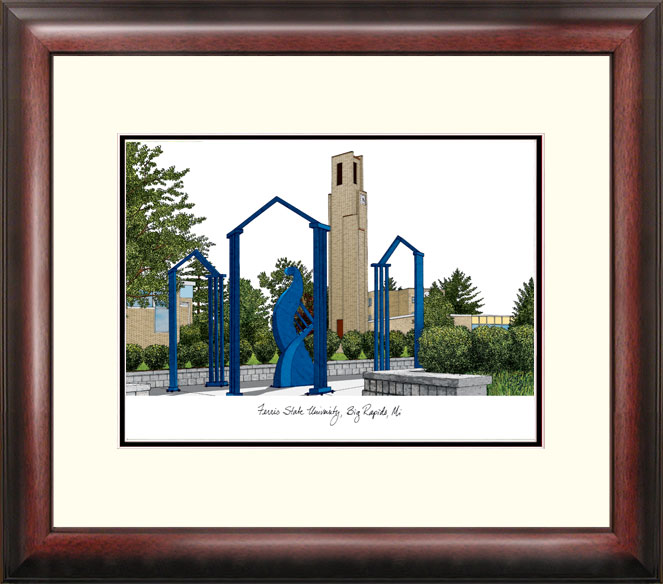 MI979R Ferris State UniversityAlumnus Frame Print