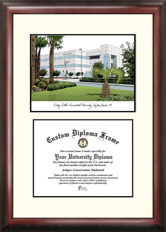 MI979V Ferris State University Scholar Frame Print