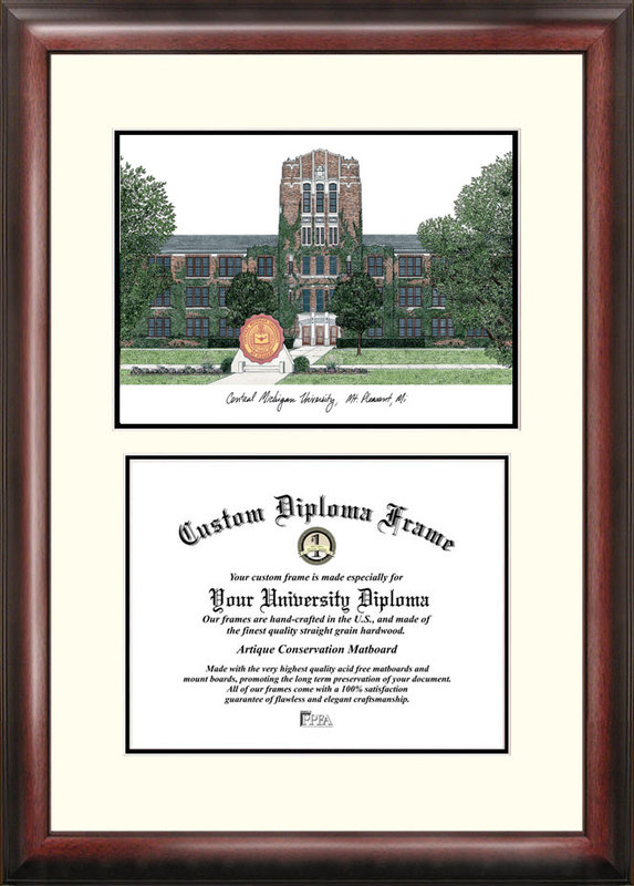 18 x 24 Central Michigan University Scholar