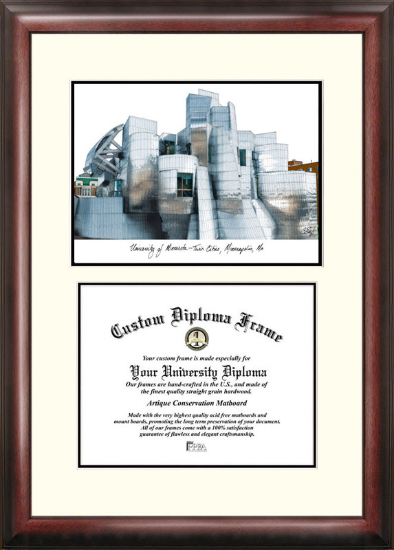 MN999V University of Minnesota Scholar Diploma Frame