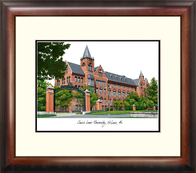 Saint Louis University Alumnus Frame Print