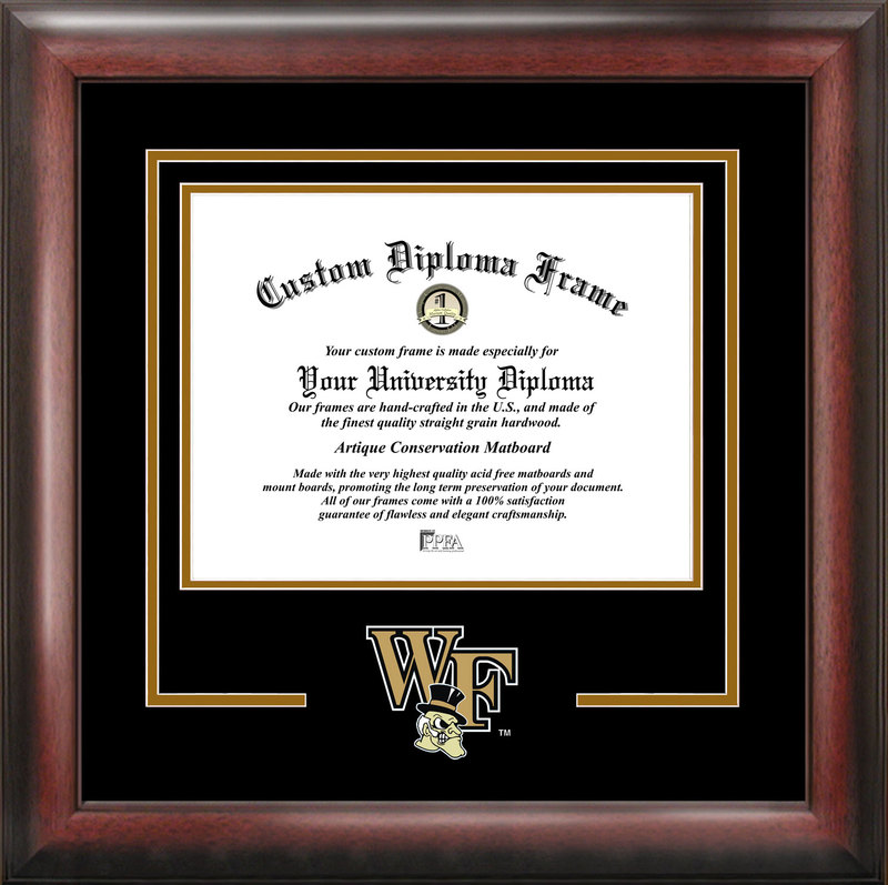 Picture of Wake ForestUniversity Spirit Diploma Frame