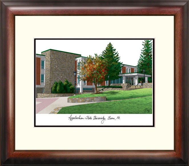 NC998R Appalachian State University Alumnus Lithograph Frame