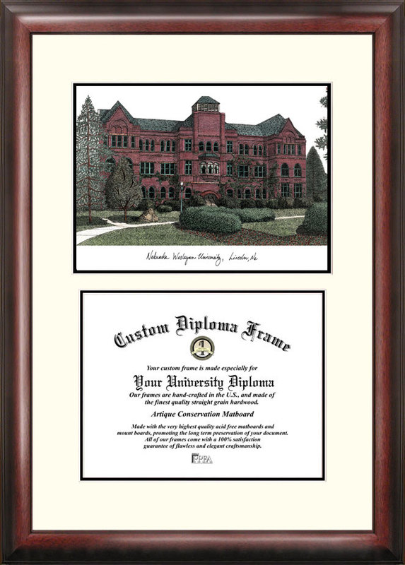 NE998V 18" x 24" Nebraska Weslyan University Scholar
