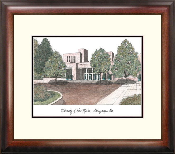 NM999R University of New Mexico Alumnus Framed Lithograph