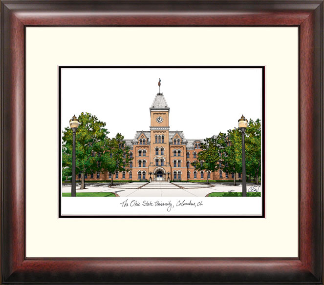 OH987R Ohio State University Alumnus Frame Print