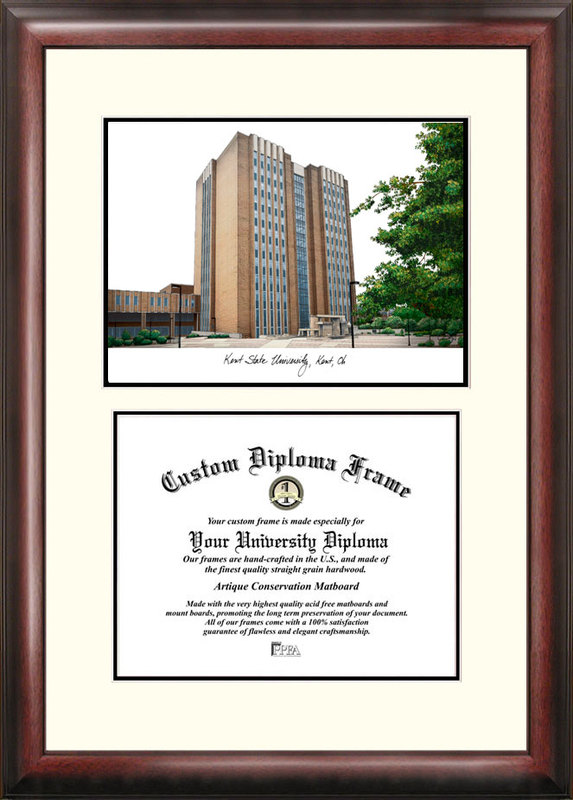OH989V Kent State University Scholar Frame Print