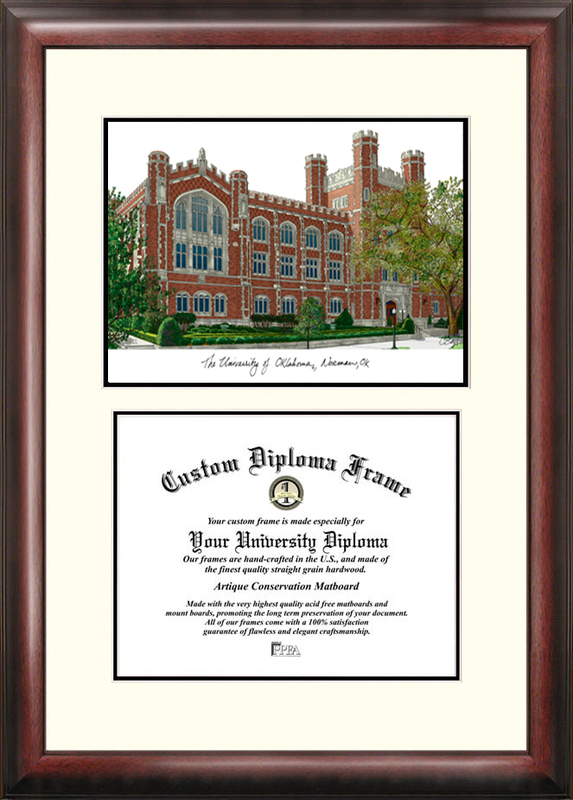 18" x 24" University of Oklahoma Scholar Frame