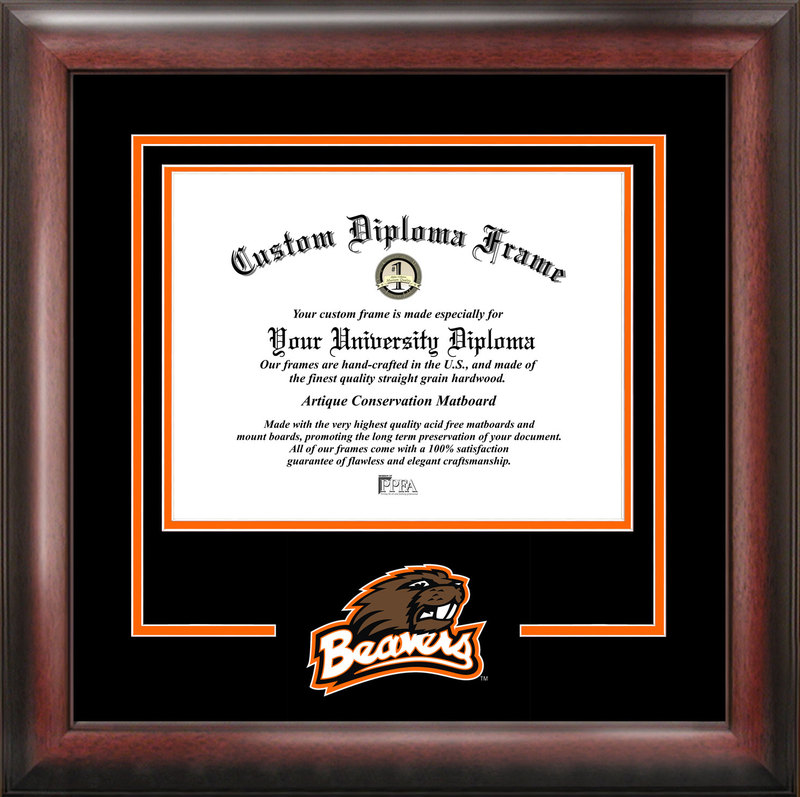 Oregon State University Spirit Diploma Frame