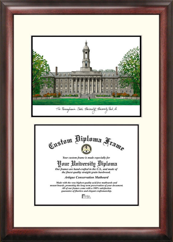 PA994V Penn State University Scholar Frame Print