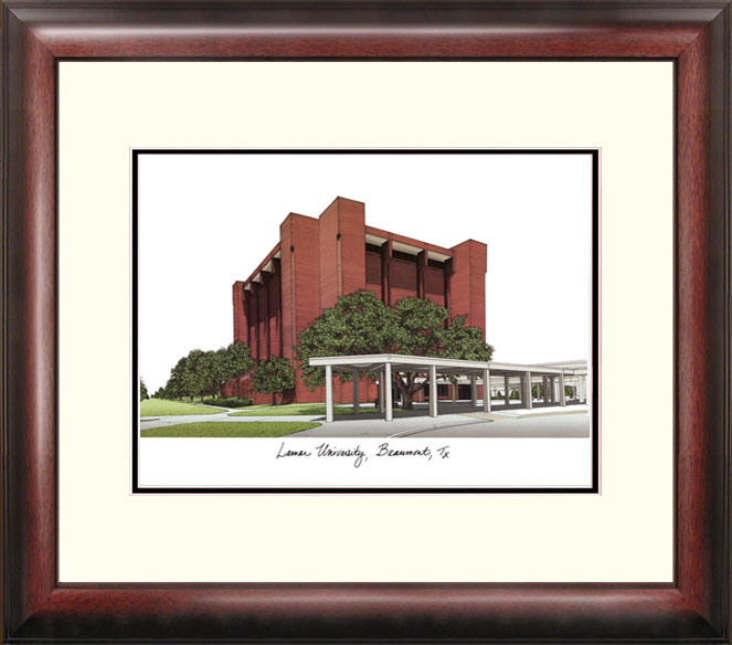 Lamar University Alumnus 18in. x 14in.