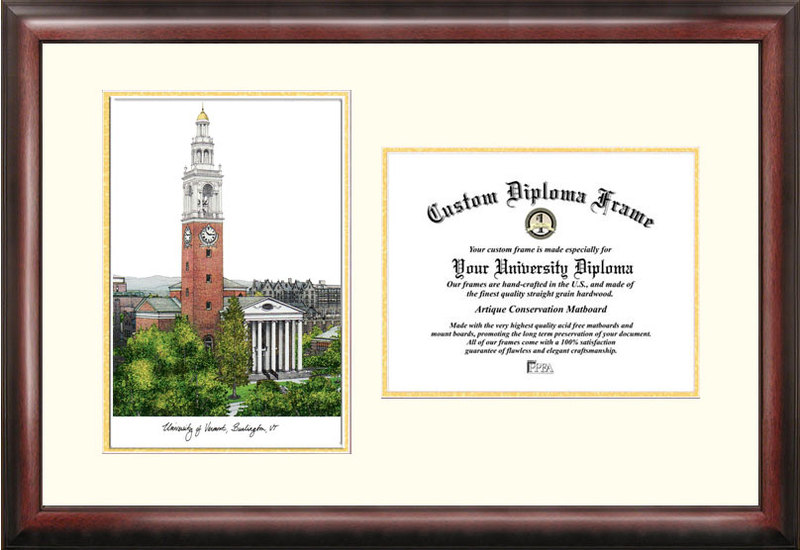 VT999V 18" x 24" University of Vermont Scholar Frame