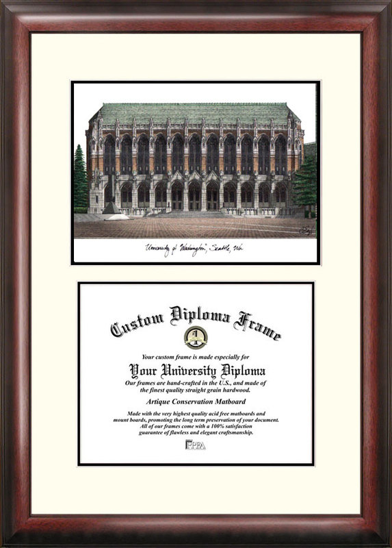 18" x 24" University of Washington Scholar Frame