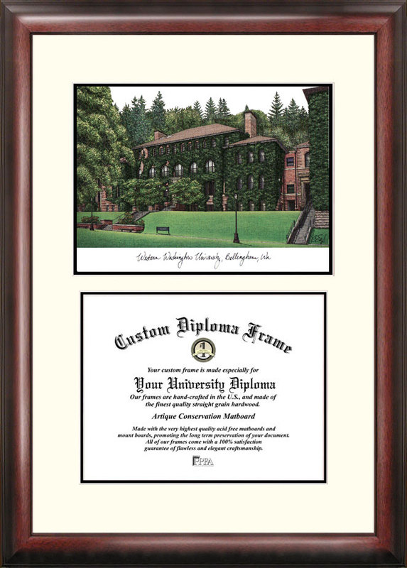 WA997V 18'' x 24'' Western Washington University Scholar