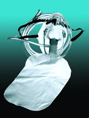 Picture of Adult Oxygen Mask High (Each) Concentration Non-Rebreathing - 354