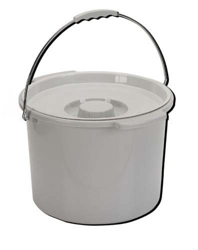 Picture of Commode Pail With Lid 12 Quart - 1362C